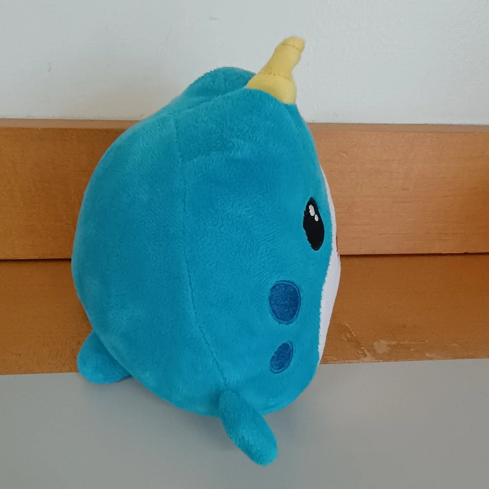 Fiesta Toys Cutie Beans Gumball 7β Plush Narwhal - Picture 5 of 14